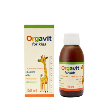أورجافيت شراب لزيادة طول الأطفال 150 مل Orgavit